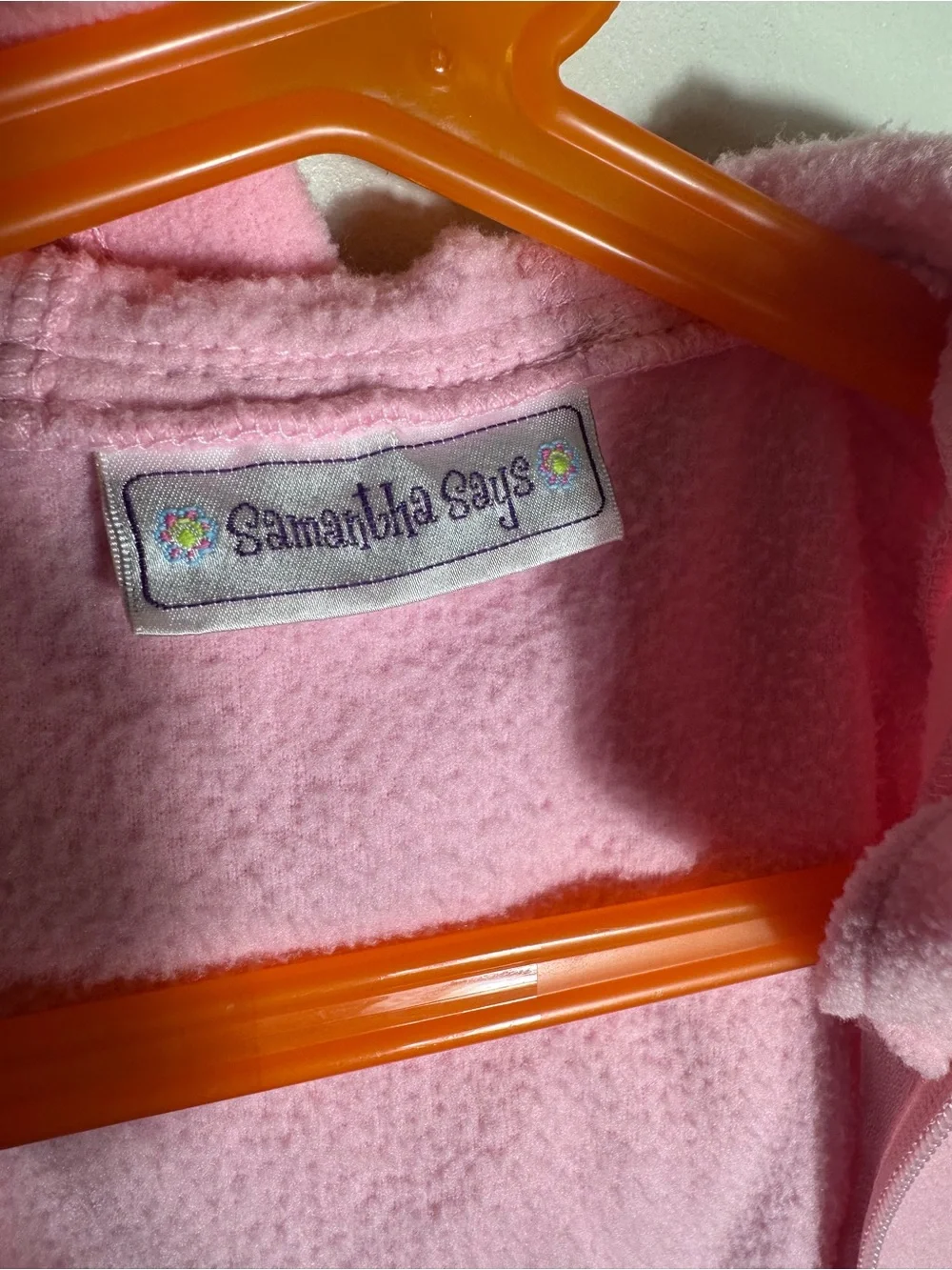 Y2K Pink Hooded baby bunting Fleece Suit